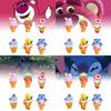 Adorable Disney Winnie The Pooh Strawberry Ice Cream Cosplay Doll Set 9.5cm Pvc