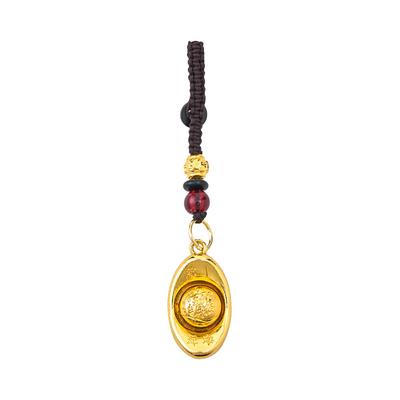 2025 Year of the Snake Key Pendant 1 Fa Cai Yuanbao Rotary Pendant Car Key Bag Zodiac Pendant