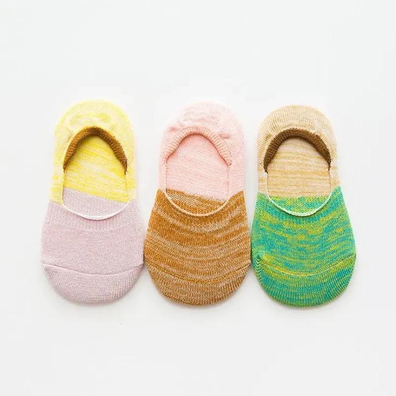 3 Pairs Summer Breathable Printed Letter Baby Socks Cotton Thin Boys Girls Newborn Infant Baby Cartoon Soft Sock