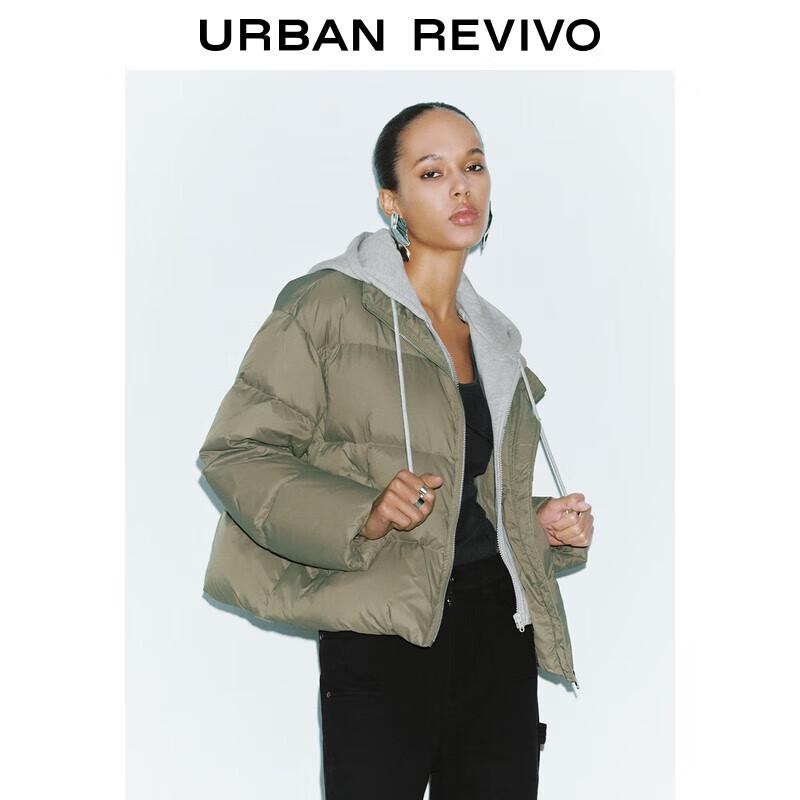 UR2025 Women s Relaxed Hooded Puffer Jacket S
