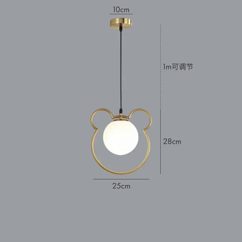 Bedside Chandelier Nordic Bedroom Light Luxury Bay Window Single Head Lamp Creative Personality Internet Celebrity Bar TableLamp