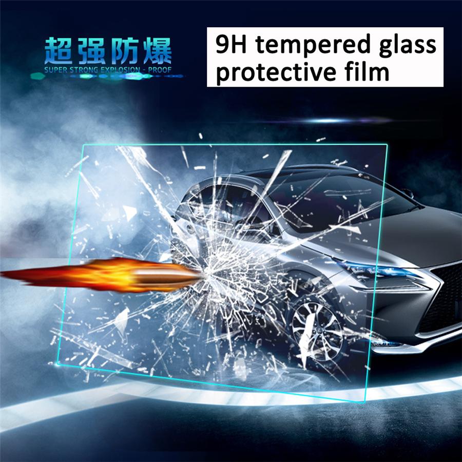 Tempered Glass Film Screen Protector For 10.1" Car Radio Navigation DVD Player