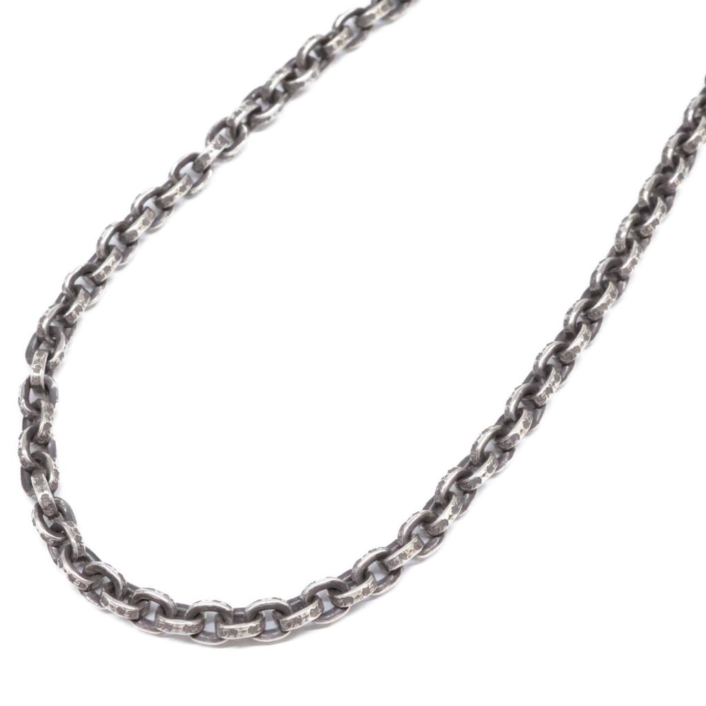Chrome Hearts 925 18 inch Paper Chain Necklace SilverUsed
