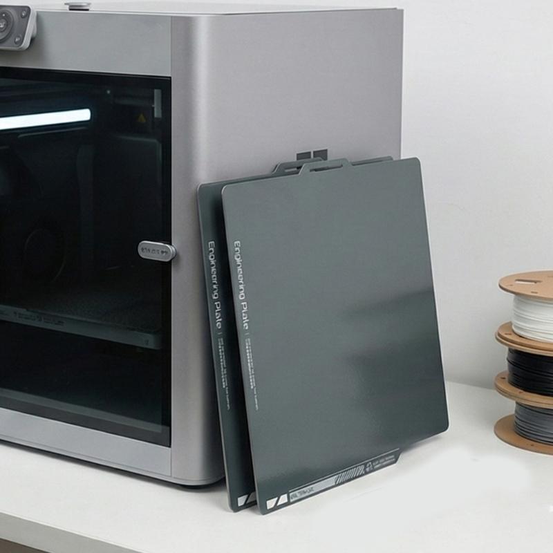 258x268mm Strukturierte Bauplatte Stahl 3D-Drucker Zubehör Druckplatte Doppelseitig 3D-Druckplatte Für X1/P1P