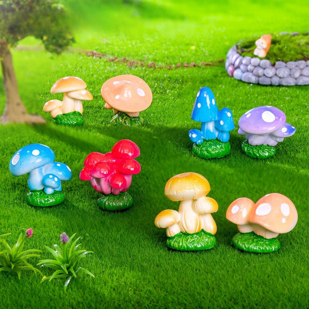 

Small Decor Statues for DIY Miniature Landscape & Terrarium 11PCS DUOMGU