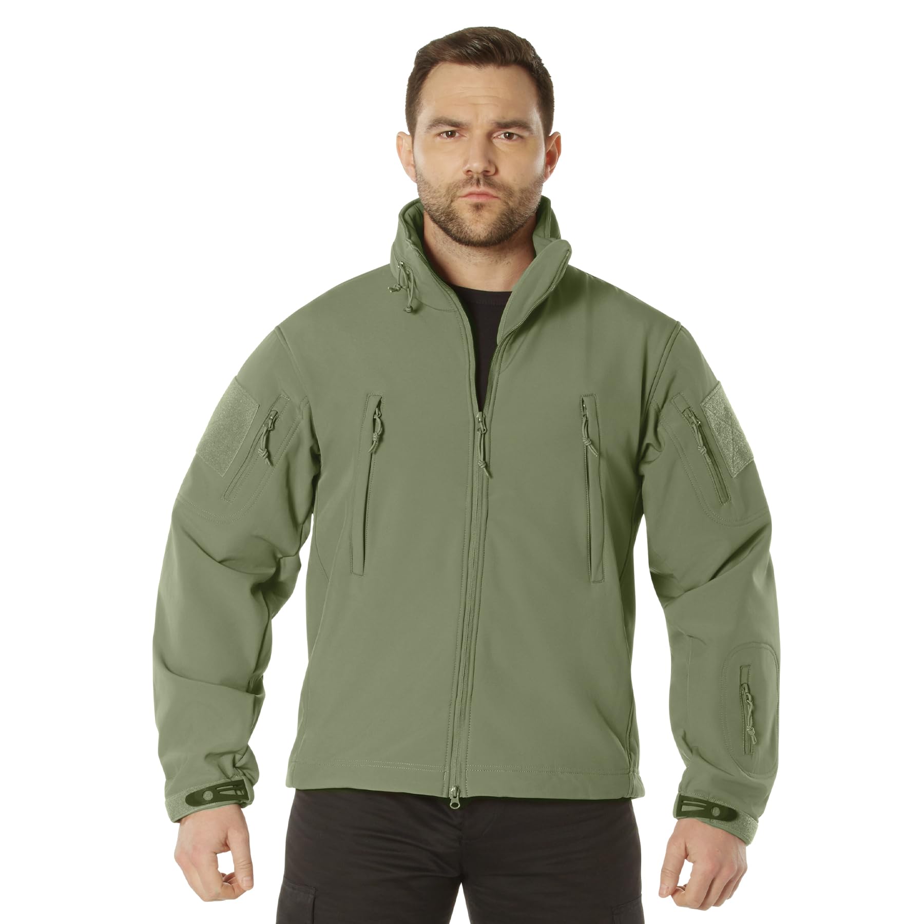

Rothco Special Forces Soft Size Green Jacket, Outer, S, оливковый