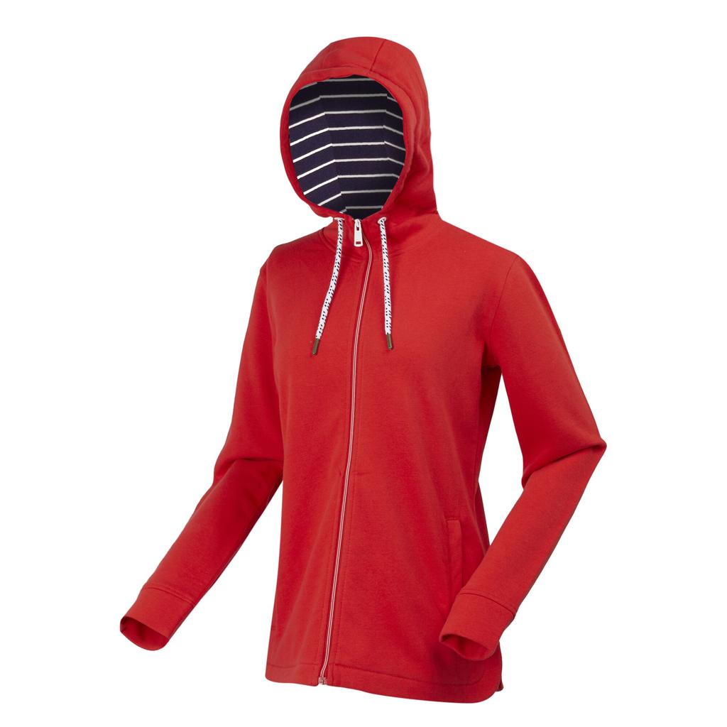 Regatta Womens/Ladies Bayletta Striped Lining Full Zip Hoodie