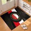 Feyenoord Rotterdam Teppich Fußmatte für Wohnzimmer oder Schlafzimmer Schutzmatte unter dem Stuhl Bürodekoration Weihnachtsgeschenk Geburtstagsgeschenk