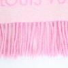 Great LOUIS VUITTON Scarf Escalp Reykjavik pink cashmere Women M76066 Used
