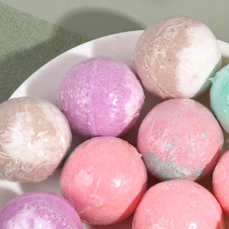 12Pcs/Set Natural Mini Handmade Bathing Foot Spa Rich Essential Oils Bath Ball