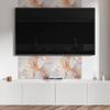 Samoprzylepny Panel Winylowy Z Nadrukiem Do Łazienki 120X60 Cm Elegancki Marmur Z Żyłkami