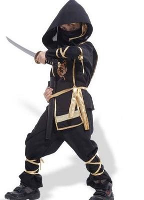 Werde dein Traum-Ninja-Cosplay-Kostüm für Halloween und Partys ninja! Kinder- (Größe L)