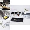 Silicone Bathroom Storage Tray With Multi Purpose Design For Travel And Home Use