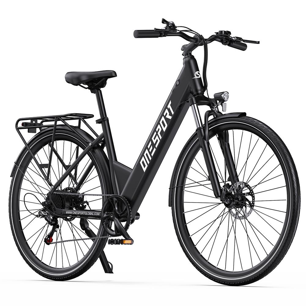 Electric Bicycle ONESPORT OT12 250W Motor City Electric Bike Top Speed 25Km/h 36V 13AH Max Range 65Km 7 Speed Load 150Kg