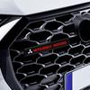 gzbf5 For Mitsubishi Eclipse Xpander Ralliart Delica Space Star L200 Car Front Cover Grille Light Badge Decorative Lighting LED Light