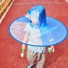 Girls' One-Piece Light Raincoat for Primary School Students