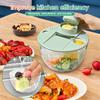 Vegetables Salad Spinner Lettuce Leaf Vegetable Dehydrator Multifunctional Vegetable Washer Bowl Salad Vegetable Dryer Mixer
