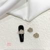 Celebrity Alloy Light Luxury Sparkling Zircon Nail Art Jewelry – DIY Micro-Inlaid Versatile Nail Accessories