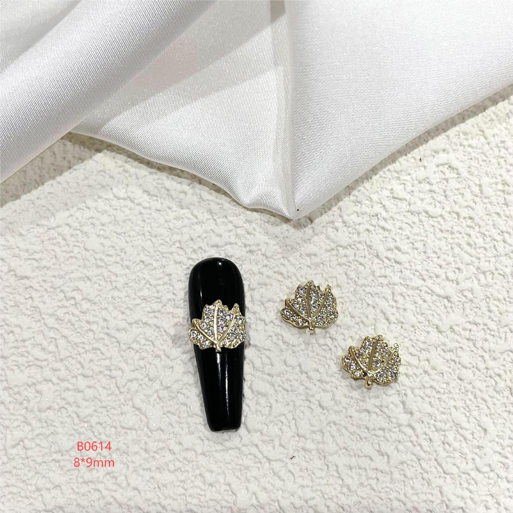 Celebrity Alloy Light Luxury Sparkling Zircon Nail Art Jewelry – DIY Micro-Inlaid Versatile Nail Accessories
