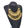 Gypsy Bohemia Coin Tassel Statement Choker Necklace Women Boho Afghan Turkish Ethnic Tribal Jewelry Accessories