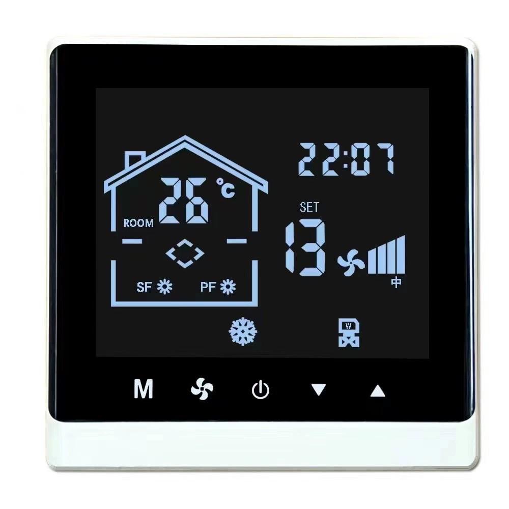 Universal Intelligent Thermostat: Central AC, Floor Heating, Fan Coil, 3-Speed Controller