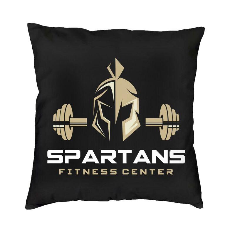 Fashion Sparta Skull Spartan Helmet Throw Pillow Cover Home Decor Custom Square Cushion Cover 40X40Cm Pillowcover For Sofa