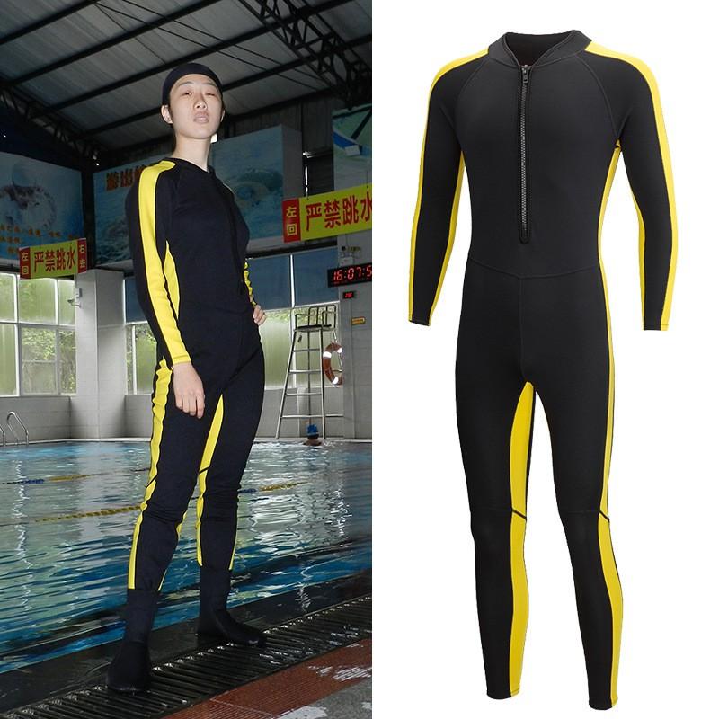 2mm Full Body Wetsuit Adults Diving Snorkeling Swimming Thermal Insulation Chloroprene Neoprene Unisex