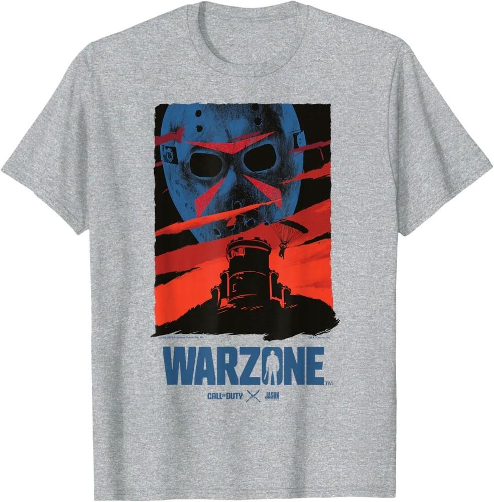 Футболка с плакатом Jason Universe x Call of Duty Warzone Маска Джейсона M
