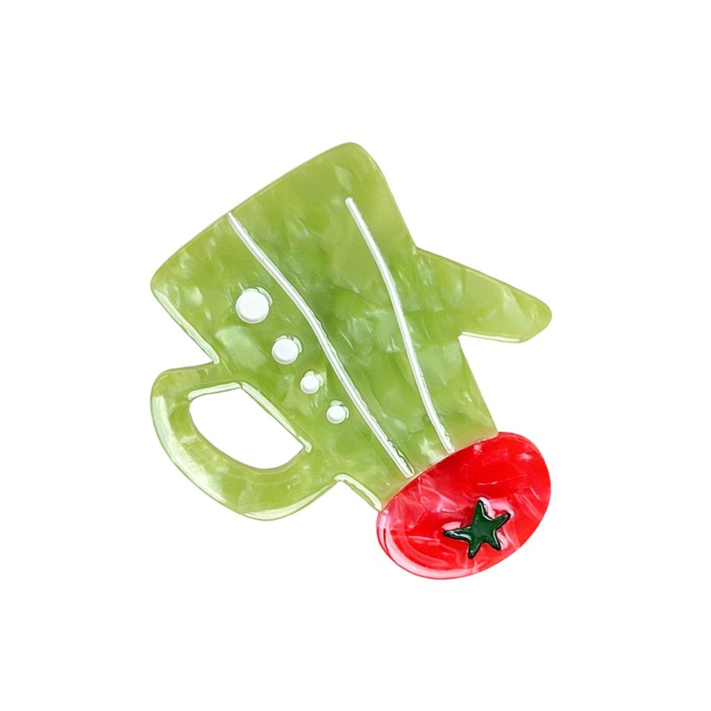 Cartoon Theme Hair Clip Acrylic Side Barrette Hair Styling Accessories For Women Girl Party and Everyday Wear