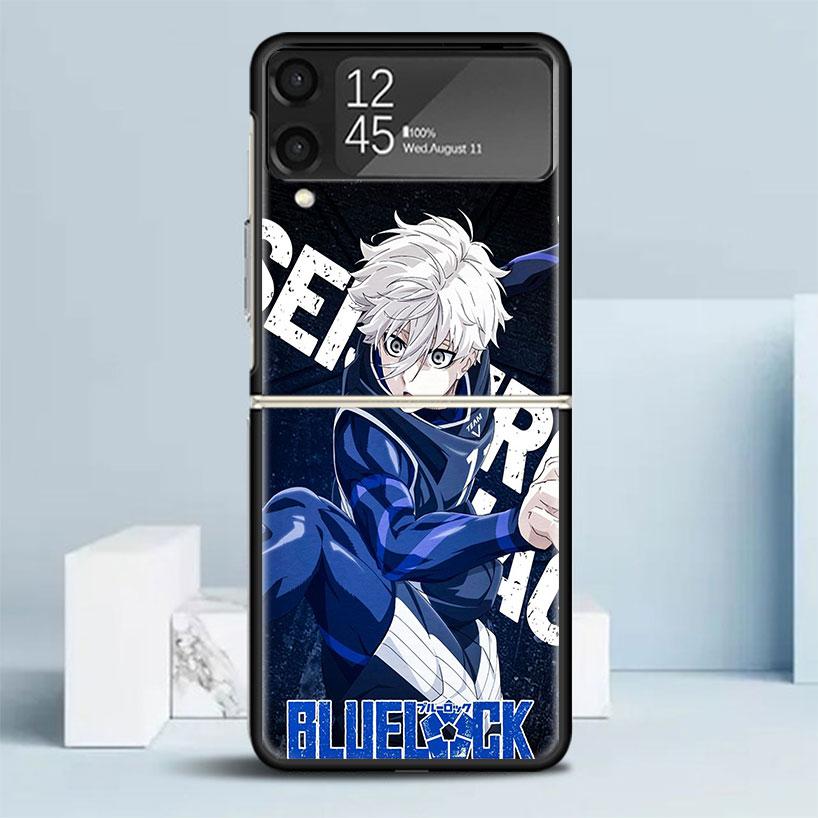 

Blue Lock Nagi Seishiro Phone Case For Samsung Galaxy Z Flip7 Flip6 5G Flip5 Flip4 Flip3 ZFlip 7 6 3 4 5 Shockproof Back Cover G Samsung Z Flip 7