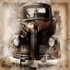 Custom 3D Wall Murals Wallpaper Retro Nostalgic Classic Car Mural Study Living Room Bedroom Backdrop Home Decor Papel De Parede