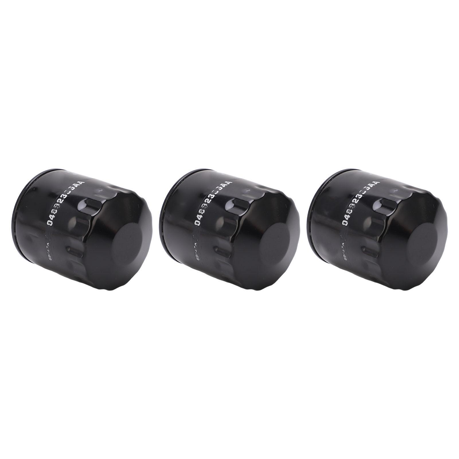 

3PCS Engine Oil Filter MO 339 Impact Resistant Aluminium Alloy Replacement For CTS 6.2 6162 415 8 Saloon 2009‑