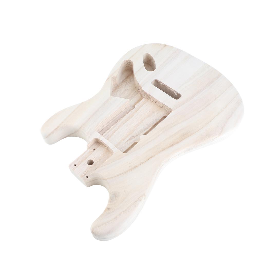 Guitar Barrel Body Maple Polished Unfinished Electric Guitar Barrel for ST Electric Guitar Accessories