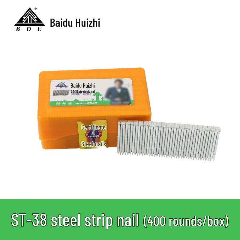 Baidu ST Pneumatischer Nagler mit Stahl-, Beton- und Streignägeln (Größen: ST18, 25, 32, 38, 45, 50, 57, 64)