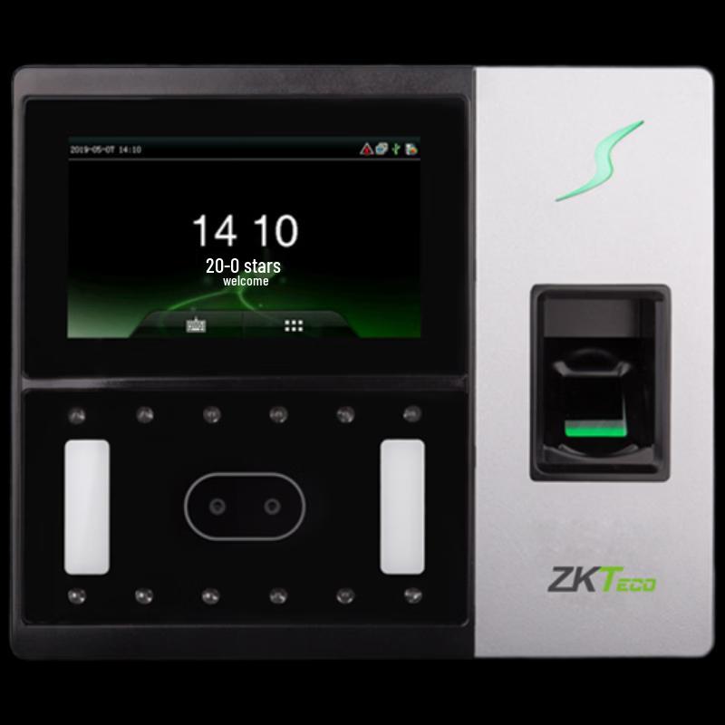 ZKTECO AI702 Dynamic Face & Fingerprint Recognition Attendance System