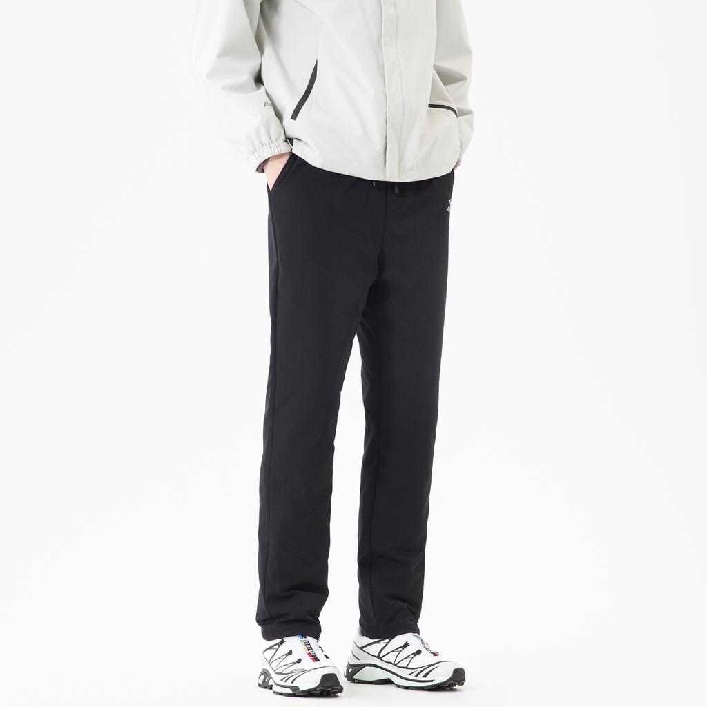 Mizuno 90 Velvet Solid Color Elastic Drawstring Functional Windproof Outdoor Extreme Cold Warm Thickened Down Pants Unisex Pants A2CF2110