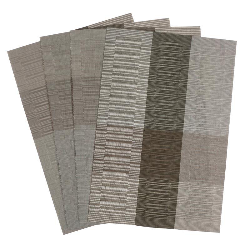 1Pc 30x45cm Modern Elegant PVC Placemat Dining Table Mat Cafe Anti-slip Hot Bowl Pad Cup   Coasters