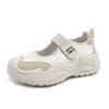 Thick-soled bag head sandals women's summer wear 2025 new sports hollow breathable leisure sports travel Roman shoes