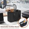 3 Cups Drink Delivery Insulated Bag Portable Carrier Takeaway Thermal Warm Cooler Tote Bag Picnic Supplies Storage Bag