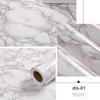 Pearl White DIY Decorative Film PVC Self Adhesive Wall Paper Furniture Renovation Stickers Kitchen Cabinet Waterproof Wallpaper