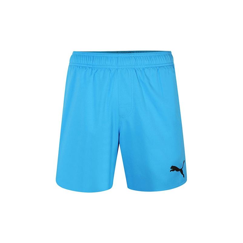 Puma Solid Color Beach Shorts Sports Casual Five-Point Shorts Men shorts Sky-Blue 701219945-011