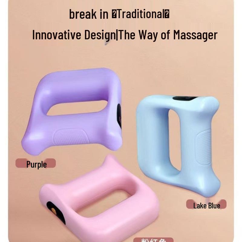 Professional-Grade Silent Vibration Massager: Mini Fat-Burning Fascia Yoga Ring