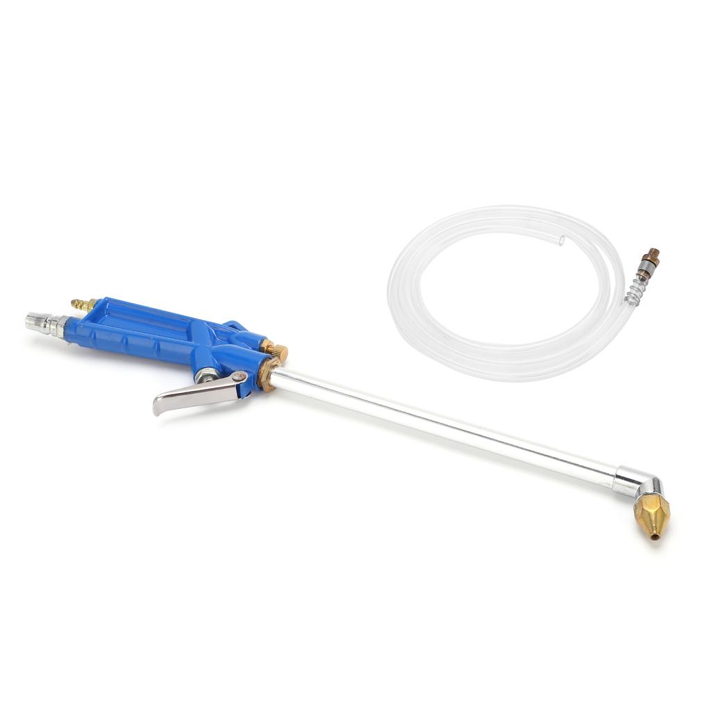 Car Washer Water Spray Gun Steel with 120cm 47in Long Hose Universal for Engine Oil Ducts