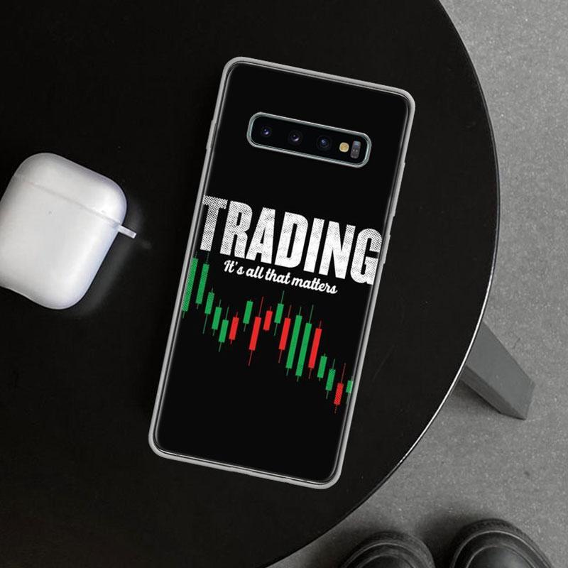 

Trade Investment Forex Stock Market Phone Case Cover for Samsung Galaxy S26 S25 Edge S24 S23 Ultra S22 Plus S21 FE S20 + Art Cus Samsung S26