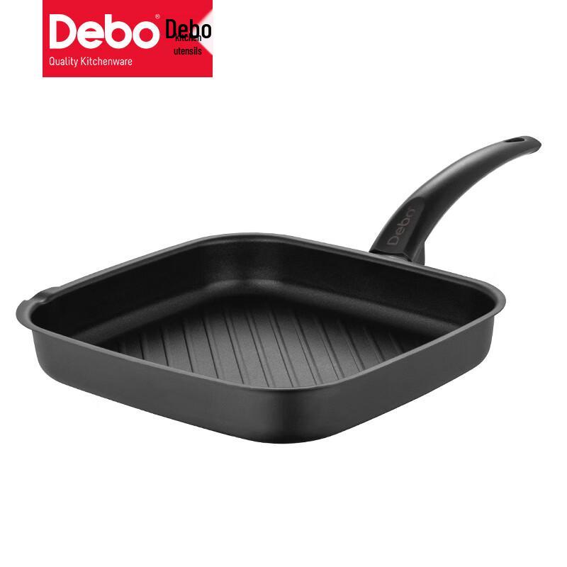 

Debo Curtis Non-stick Striped Steak Frying Pan