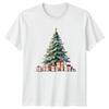 Christmas Tree And Gifts Holidays Unisexs T Shirt Unisexs Tee Graphic Unisex Top
