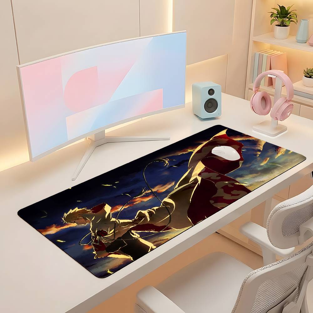 Naruto Anime XXL Gaming Mousepad Rubber Keyboard Desk Mat 900x400x2mm PC Accessories
