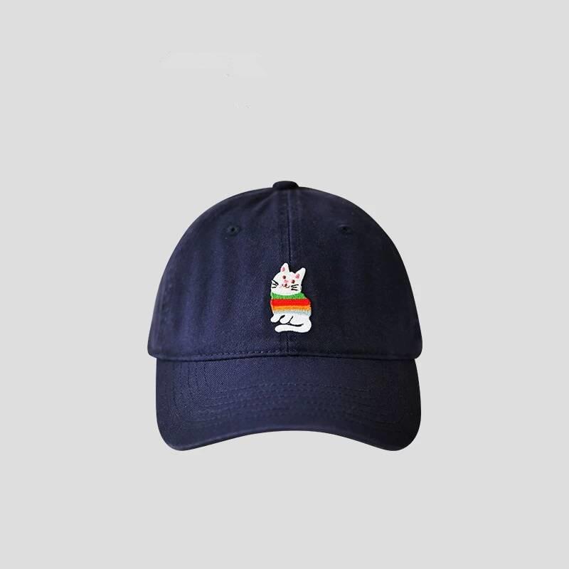 High-quality washable baseball cap for men and women, soft top, stylish, face-slimming, duckbill cap, dachshund dog sun hat