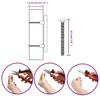 Furniture Handles 20 Pcs Black 96 Mm Stainless Steel
