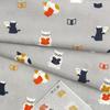 Hamamonyo Tenugui hand Reading Cat (Japanese towel) -